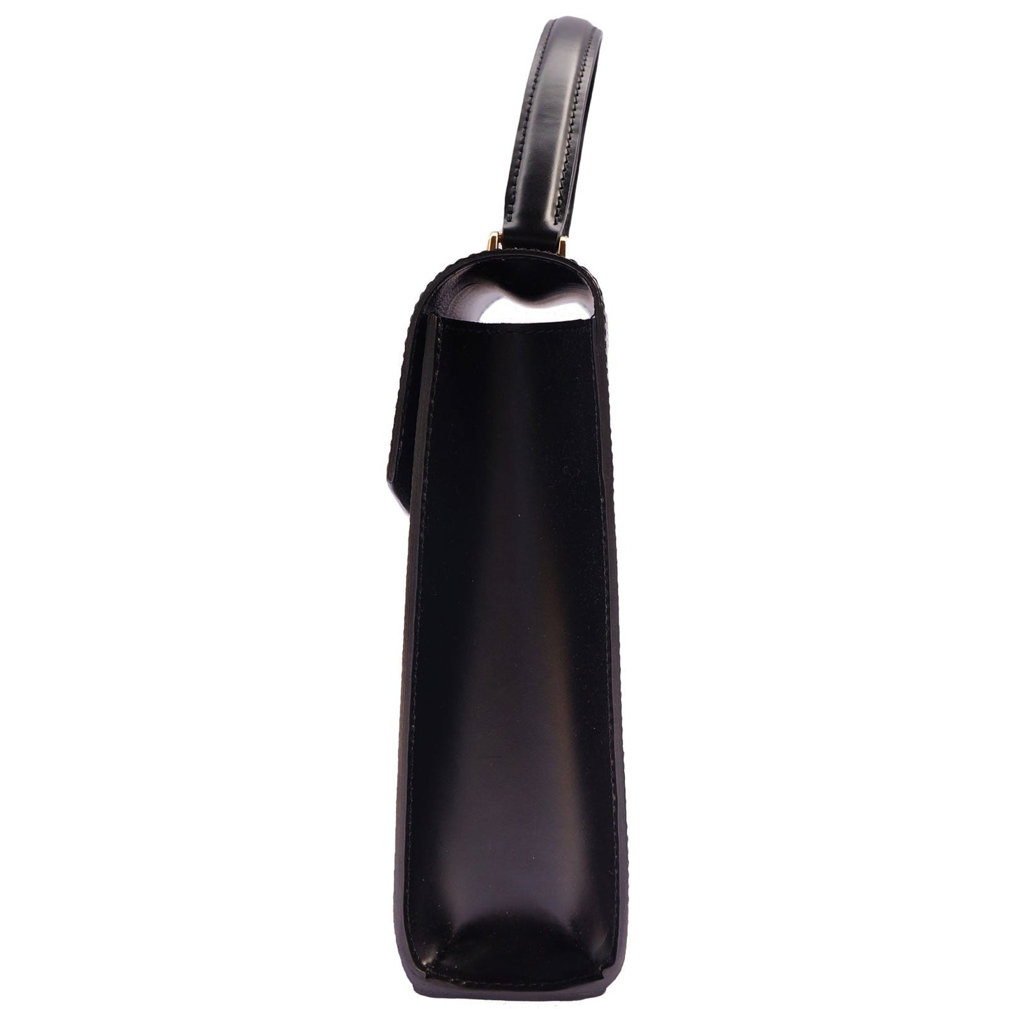 LOUIS VUITTON GRAPHITE BLACK EPI MALESHERBES TOP HANDLE BAG - leefluxury.com