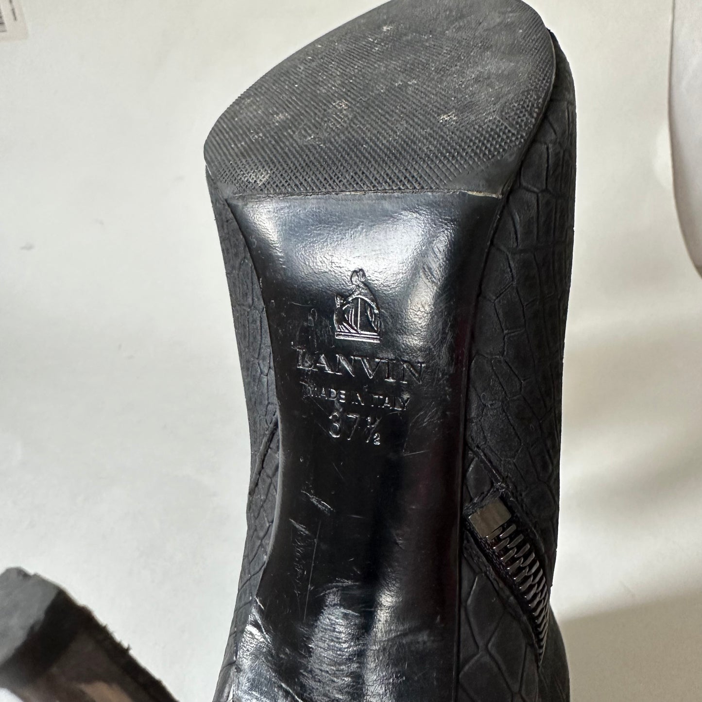 Lanvin Black Ankle Boots