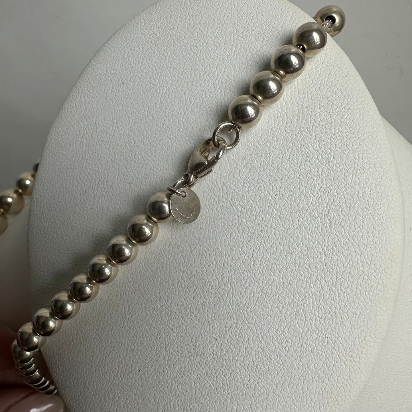 TIFFANY & CO. Graduated Ball Necklace