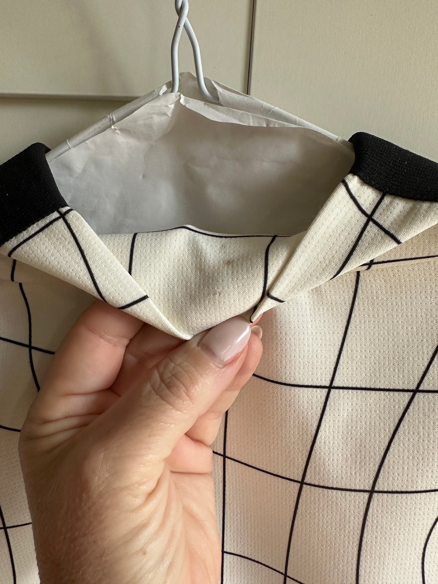 Cop Copine Black and White Dress