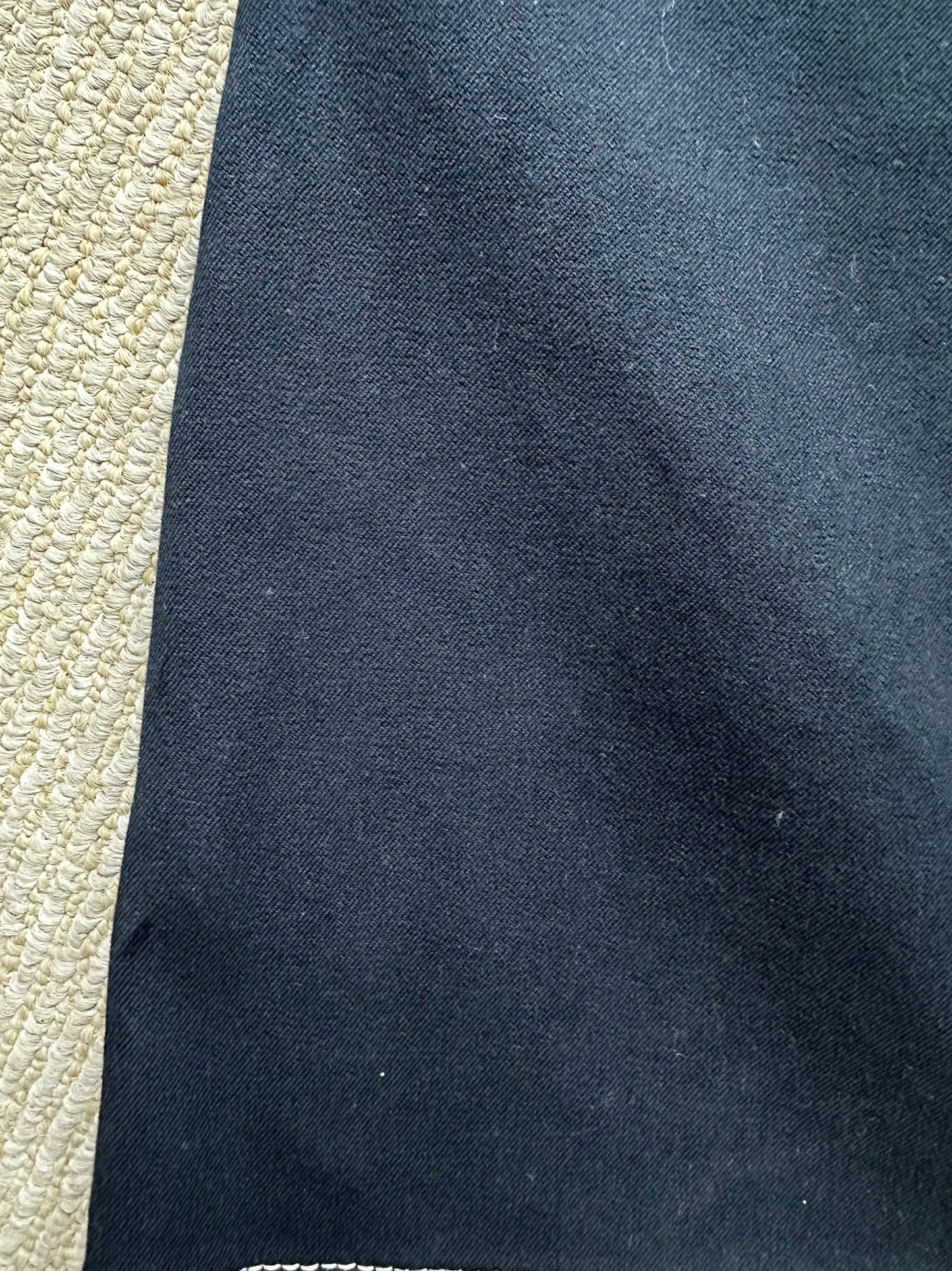 Derek Lam 10 Crosby Navy ALine Skirt