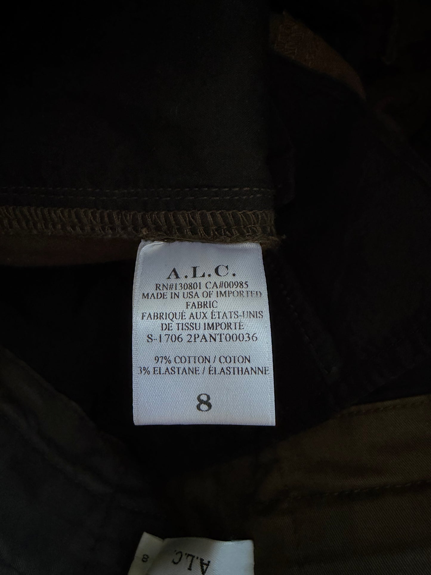 ALC High Rise Khaki Pants