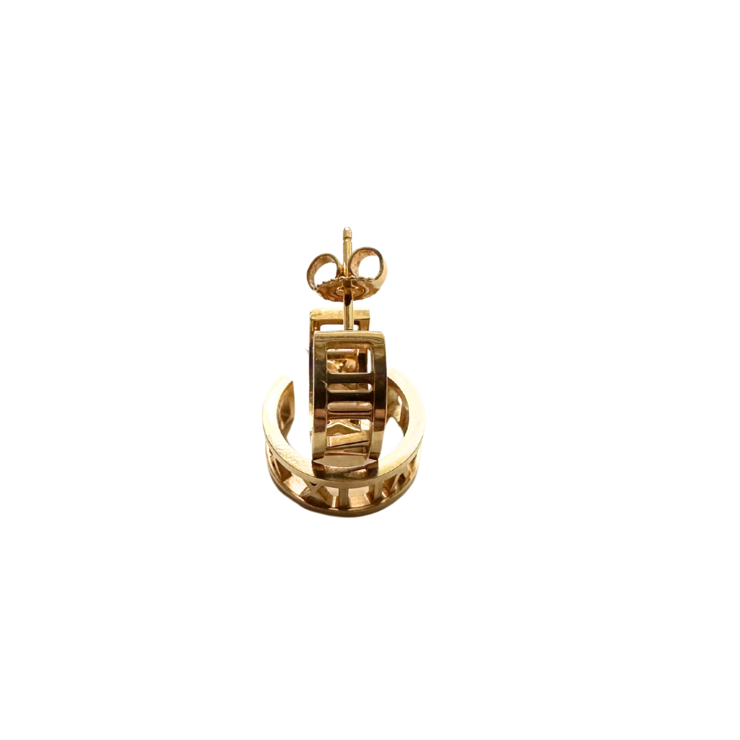 Tiffany & Co Atlas 18K Earrings