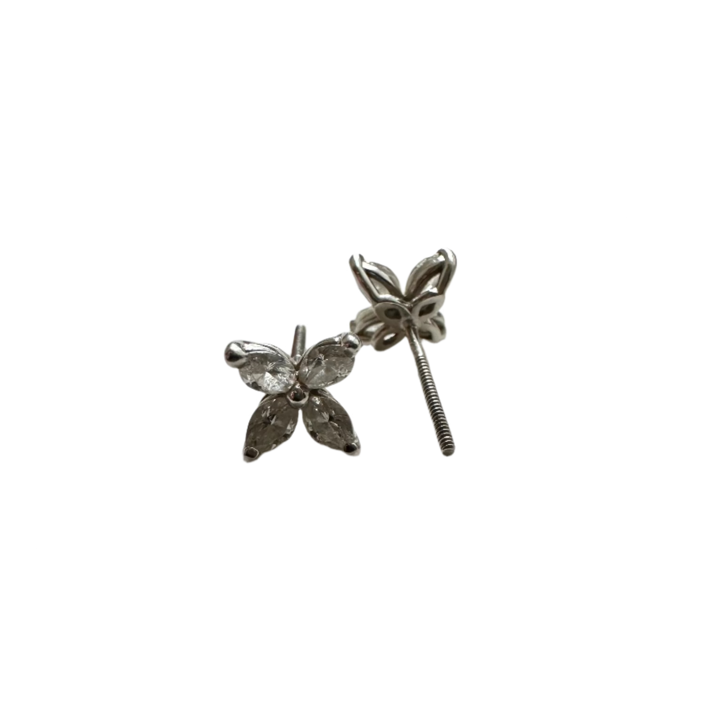 Tiffany Victoria Diamond Earrings .72ct