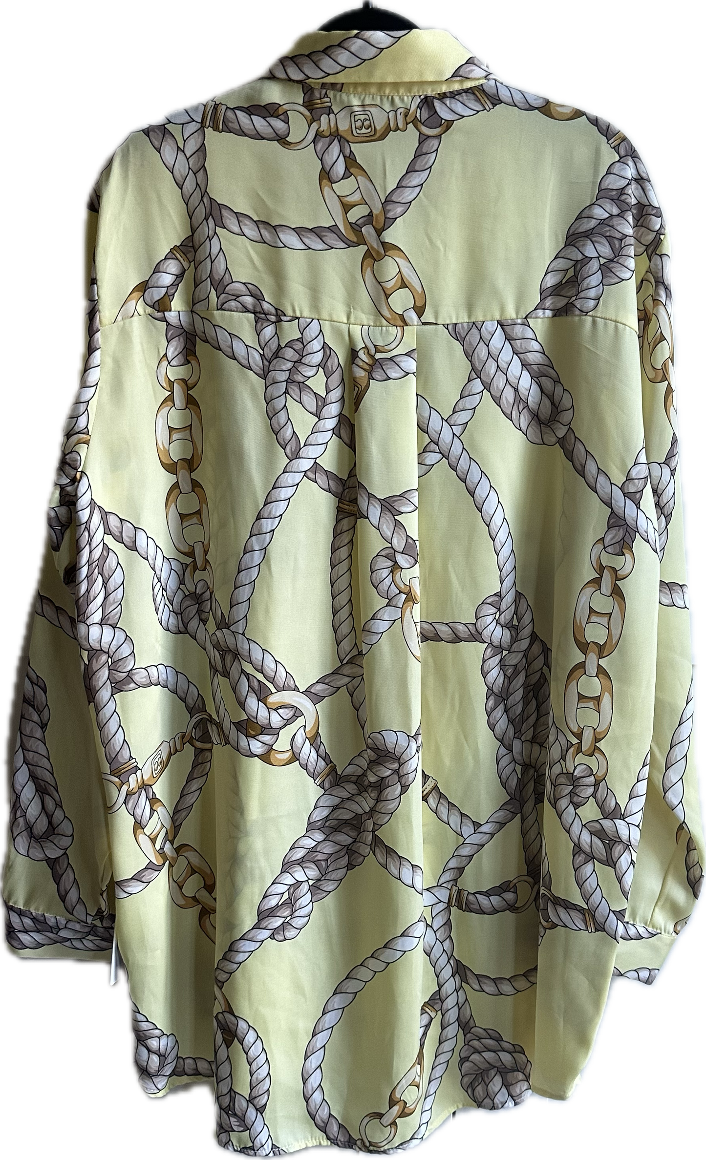 Zara New With Tags Yellow Blouse
