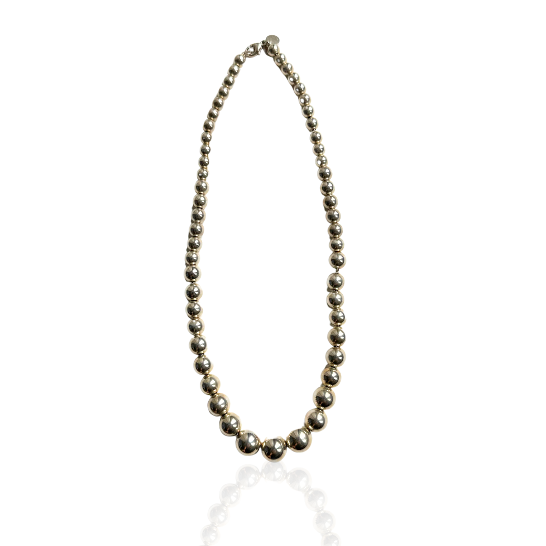 TIFFANY & CO. Graduated Ball Necklace