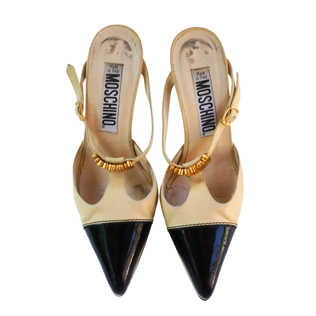 MOSCHINO Slide with Logo Detail