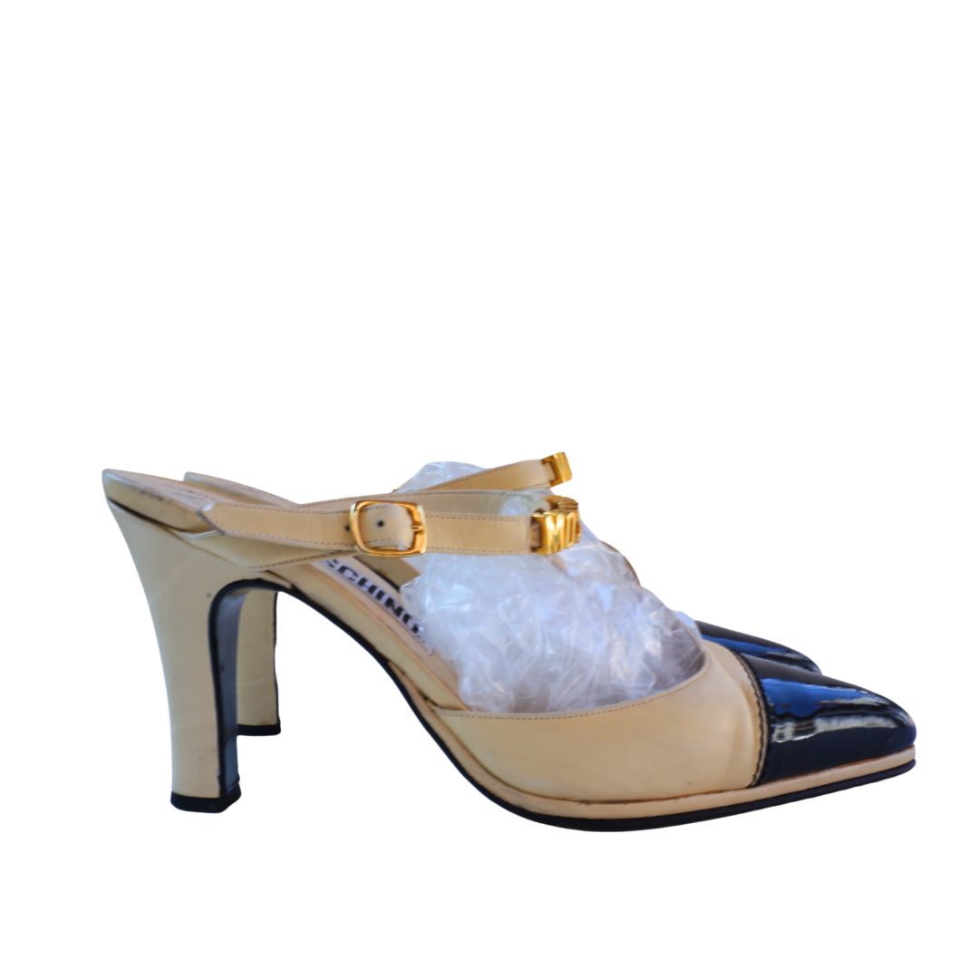 MOSCHINO Slide with Logo Detail