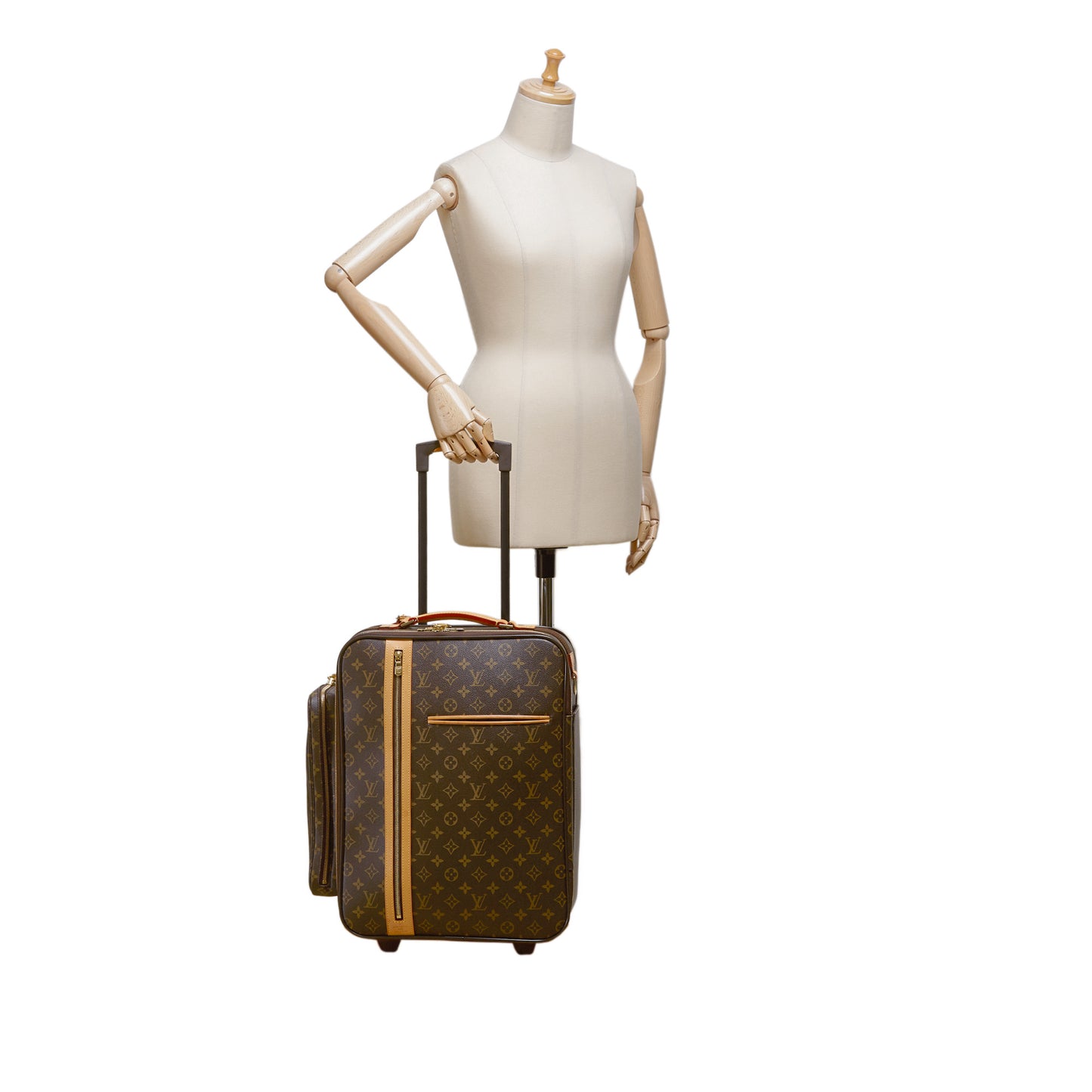 LOUIS VUITTON MONOGRAM BOSPHORE 50 TROLLEY LUGGAGE - leefluxury.com
