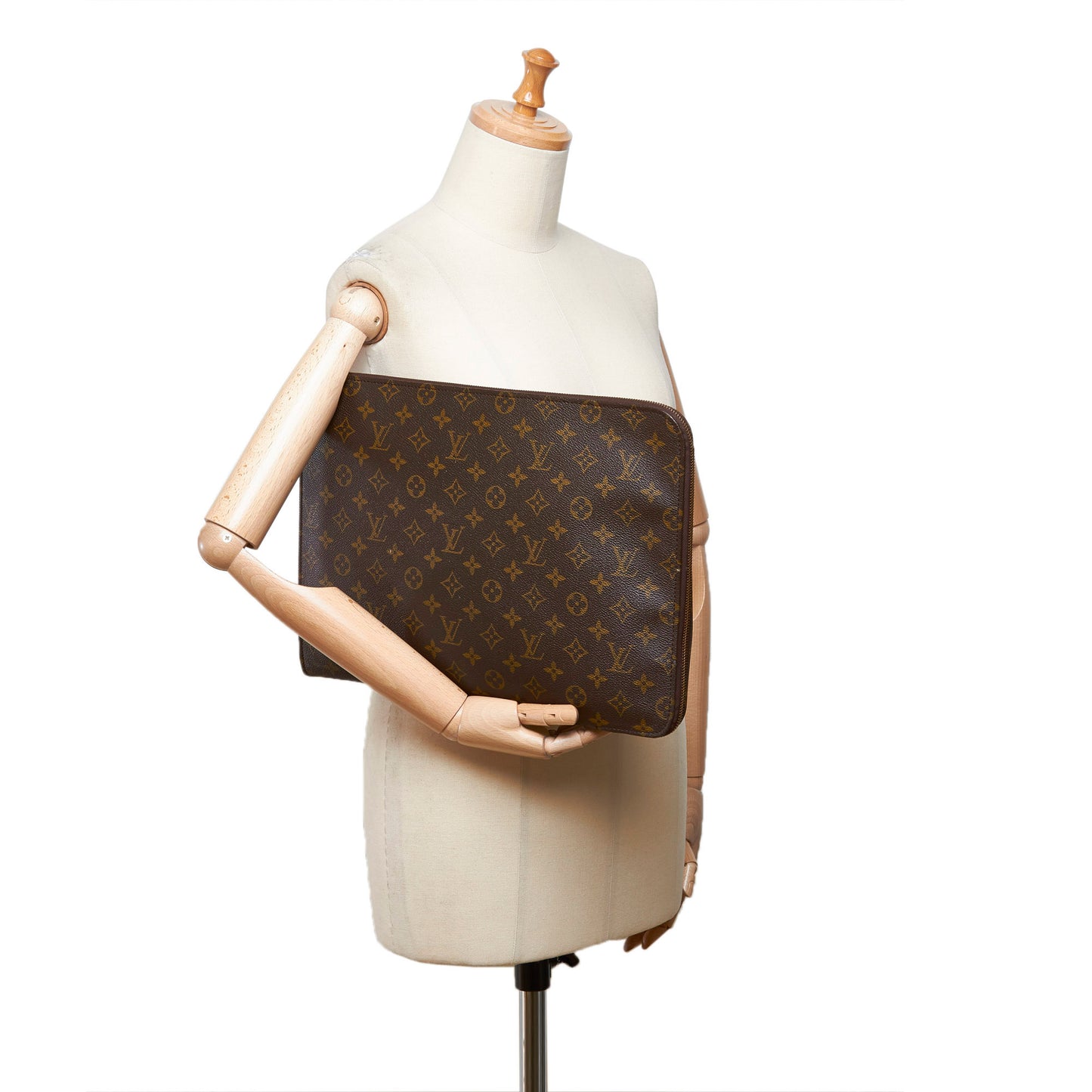 LOUIS VUITTON MONOGRAM POCHE DOCUMENT PORTFOLIO - leefluxury.com