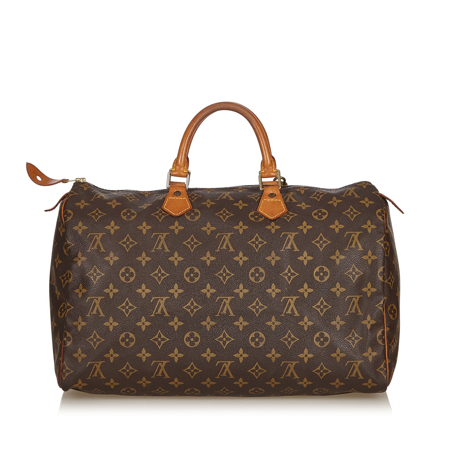 LOUIS VUITTON MONOGRAM SPEEDY 40 SATCHEL BAG - leefluxury.com