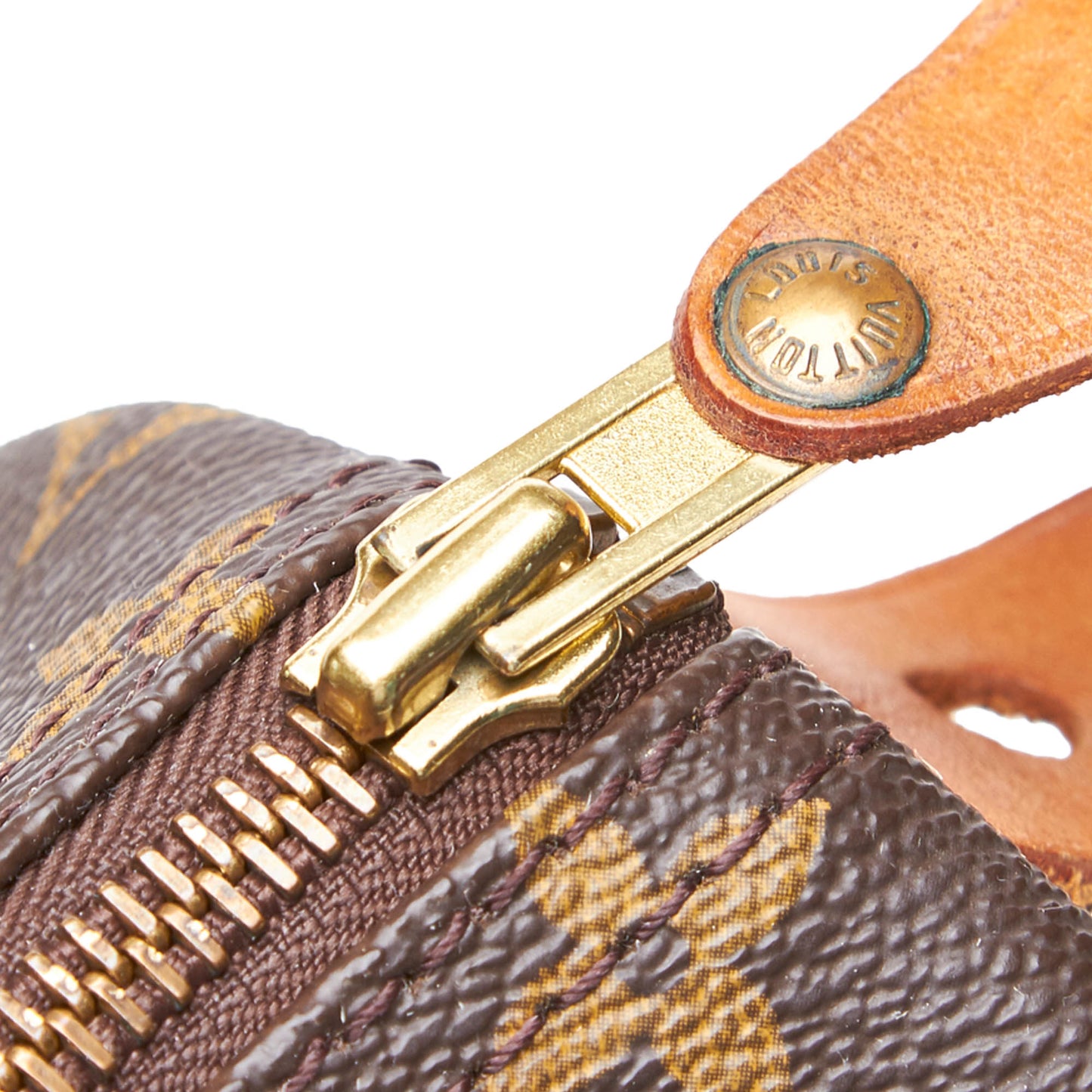 LOUIS VUITTON MONOGRAM SPEEDY 40 SATCHEL BAG - leefluxury.com