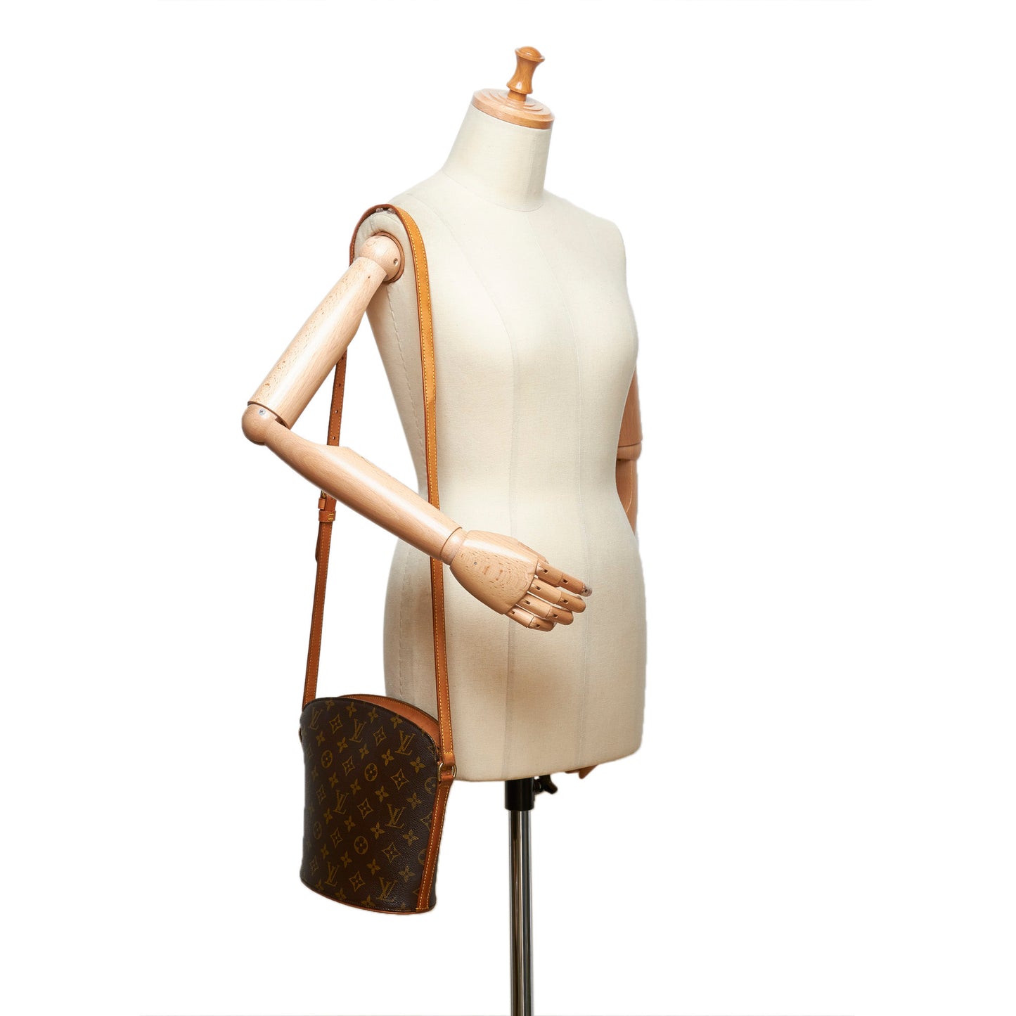 LOUIS VUITTON DROUOT MONOGRAM CROSSBODY SHOULDER BAG - leefluxury.com