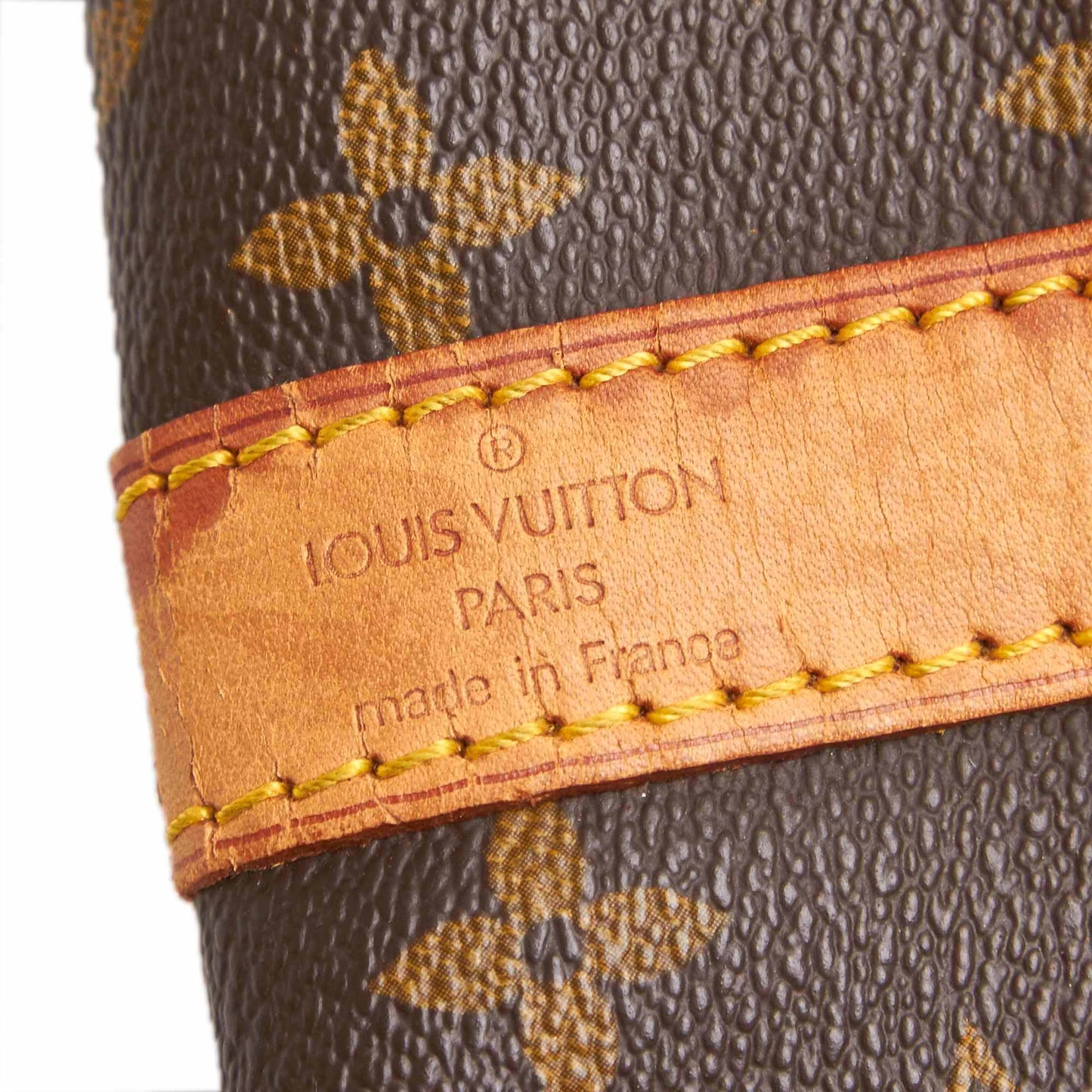 LOUIS VUITTON MONOGRAM KEEPALL BANDOULIERE 60 TRAVEL WEEKENDER BAG - leefluxury.com
