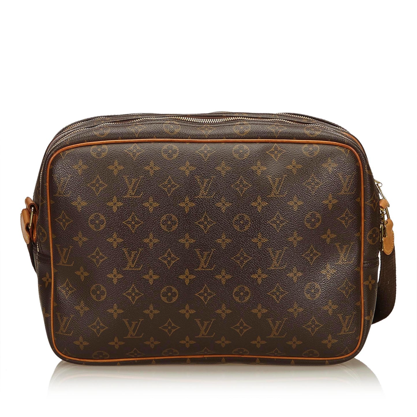 LOUIS VUITTON MONOGRAM REPORTER GM BAG - leefluxury.com