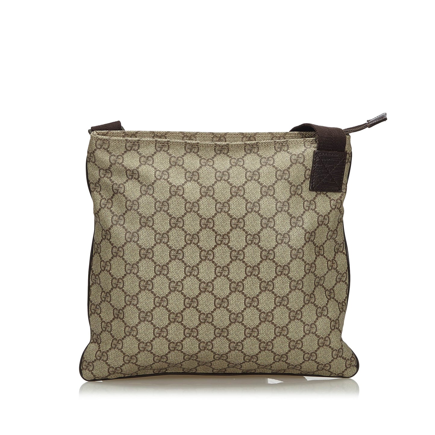 GUCCI GG SUPREME CROSSBODY MESSENGER TRAVEL BAG - leefluxury.com