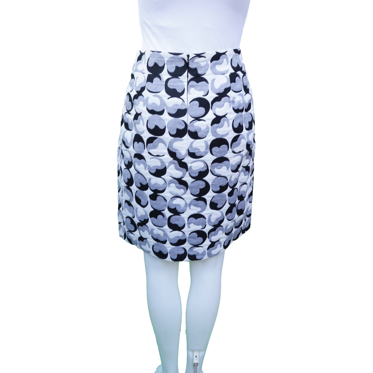 AKRIS PUNTO PLEATED PRINTED SKIRT - leefluxury.com