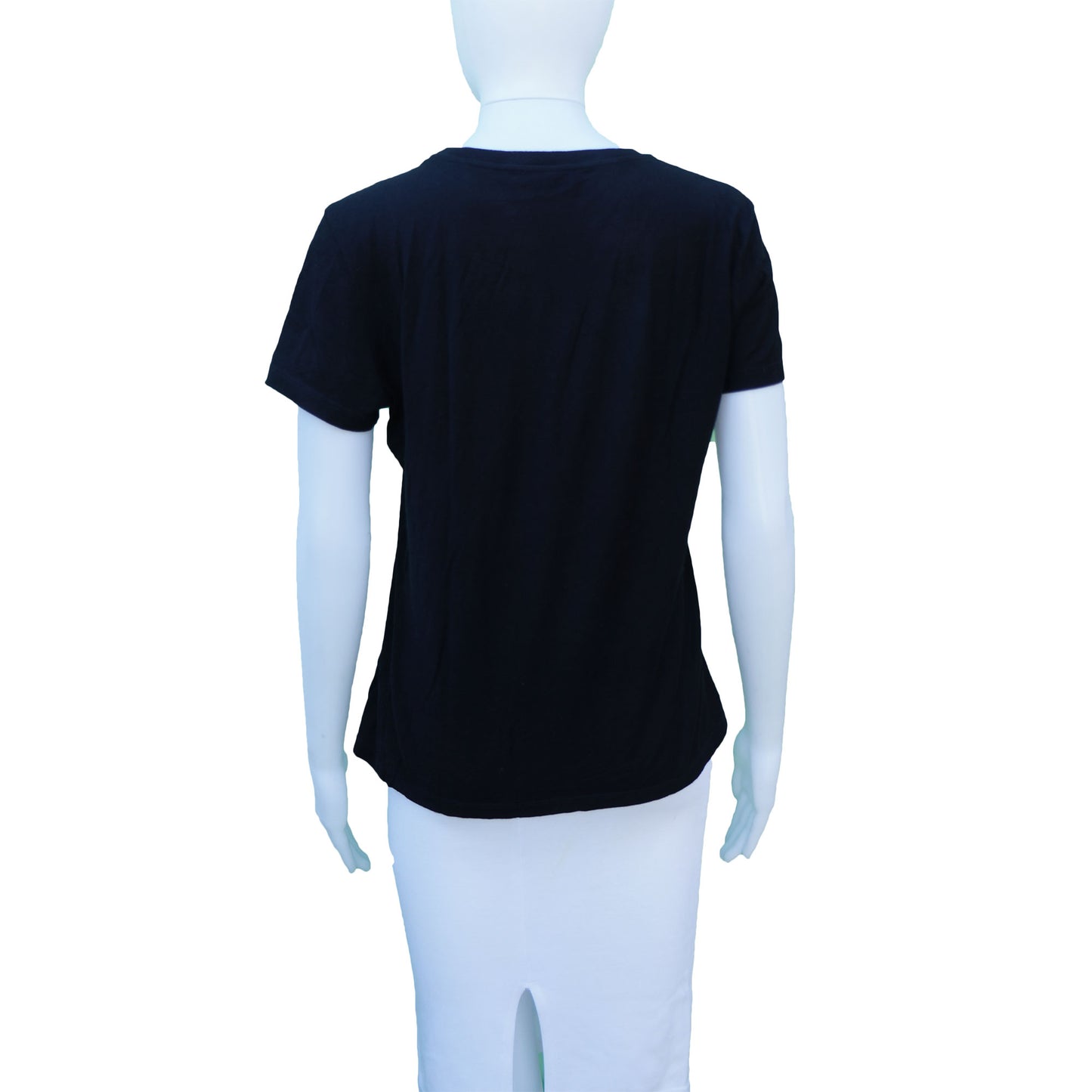 ALEXANDER MCQUEEN SKULL APPLE BIRD SHORT SLEEVE GRAPHIC T-SHIRT TOP - leefluxury.com
