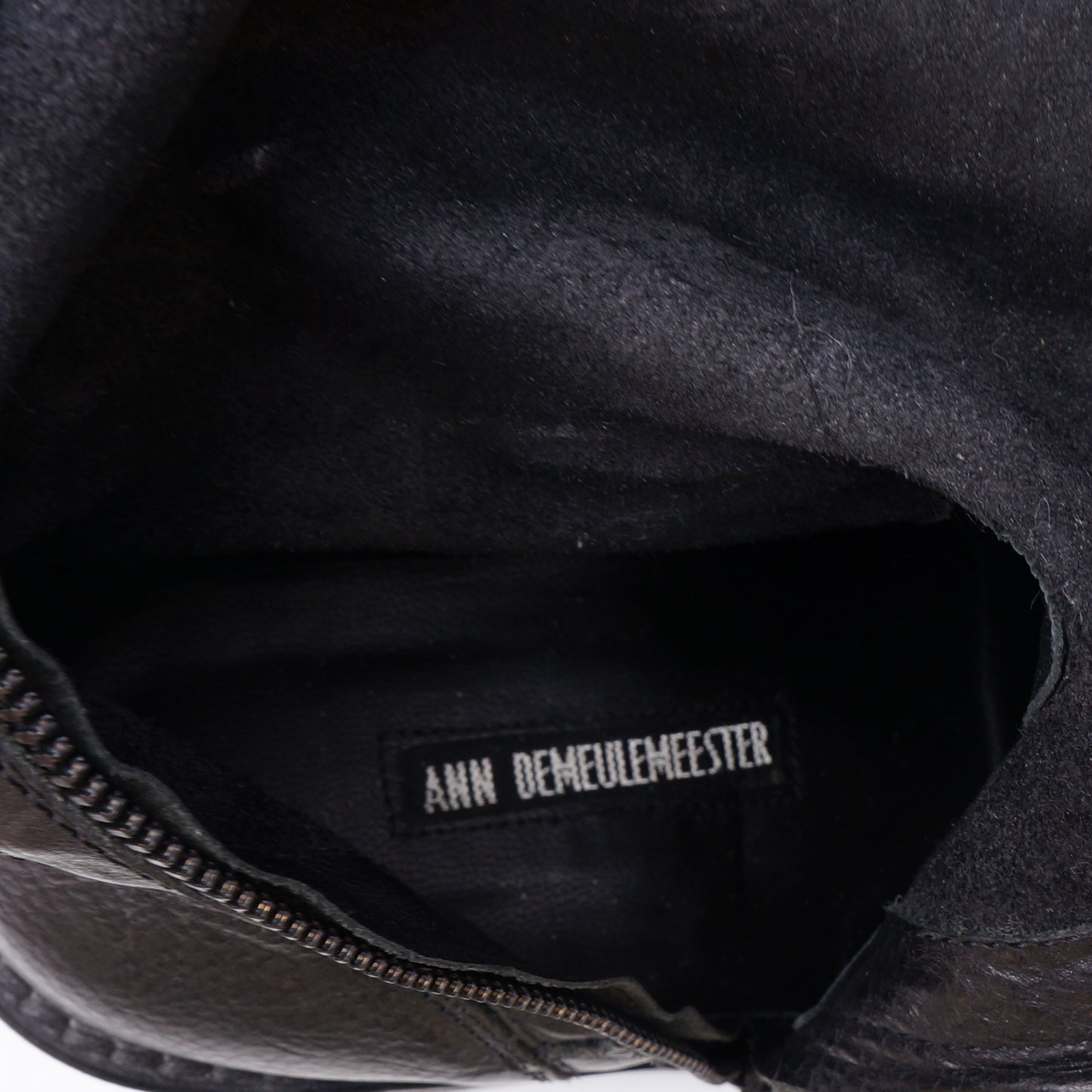 ANN DEMEULEMEESTER LEATHER OVER-THE-KNEE BOOTS - leefluxury.com
