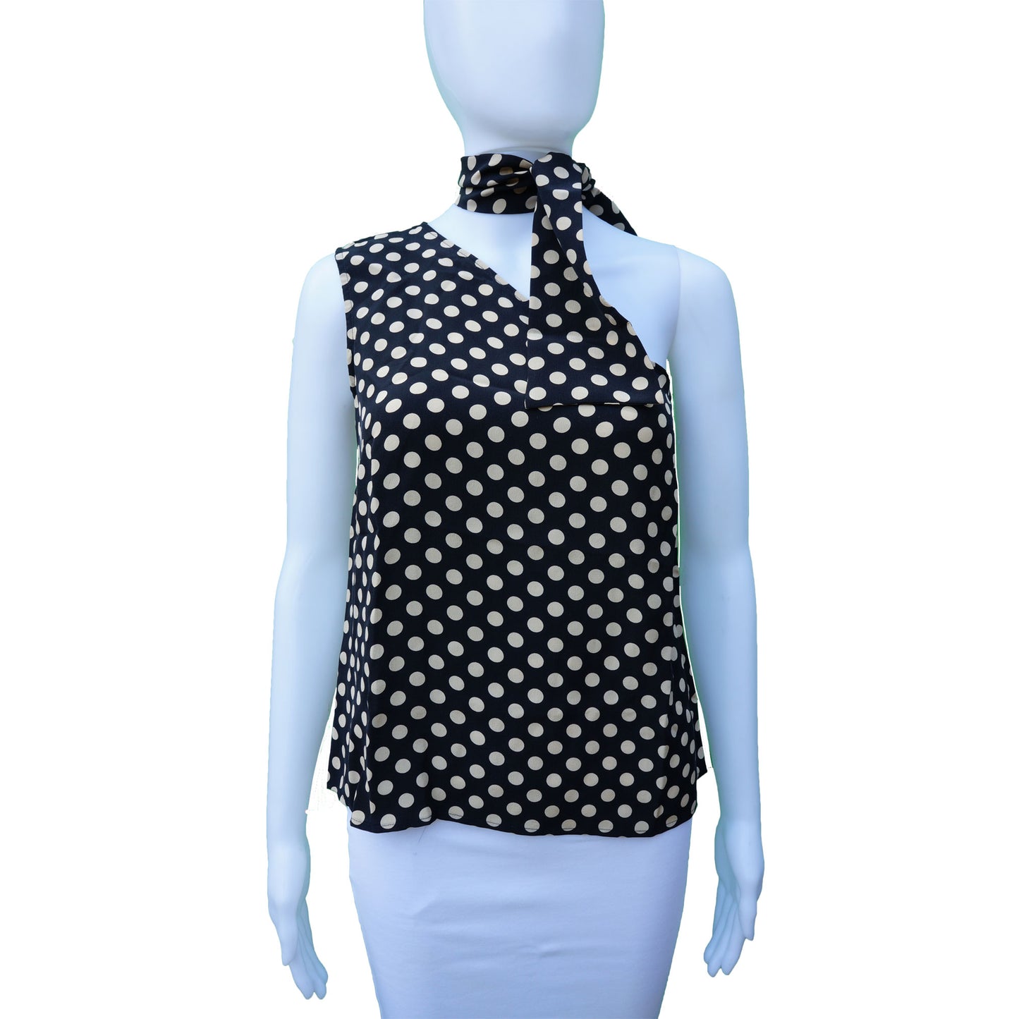 AUGUST SILK ONE SHOULDER COCKTAIL TOP - leefluxury.com