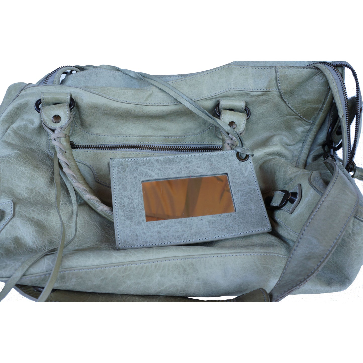 BALENCIAGA MOTOCROSS CLASSIC CITY BAG - leefluxury.com