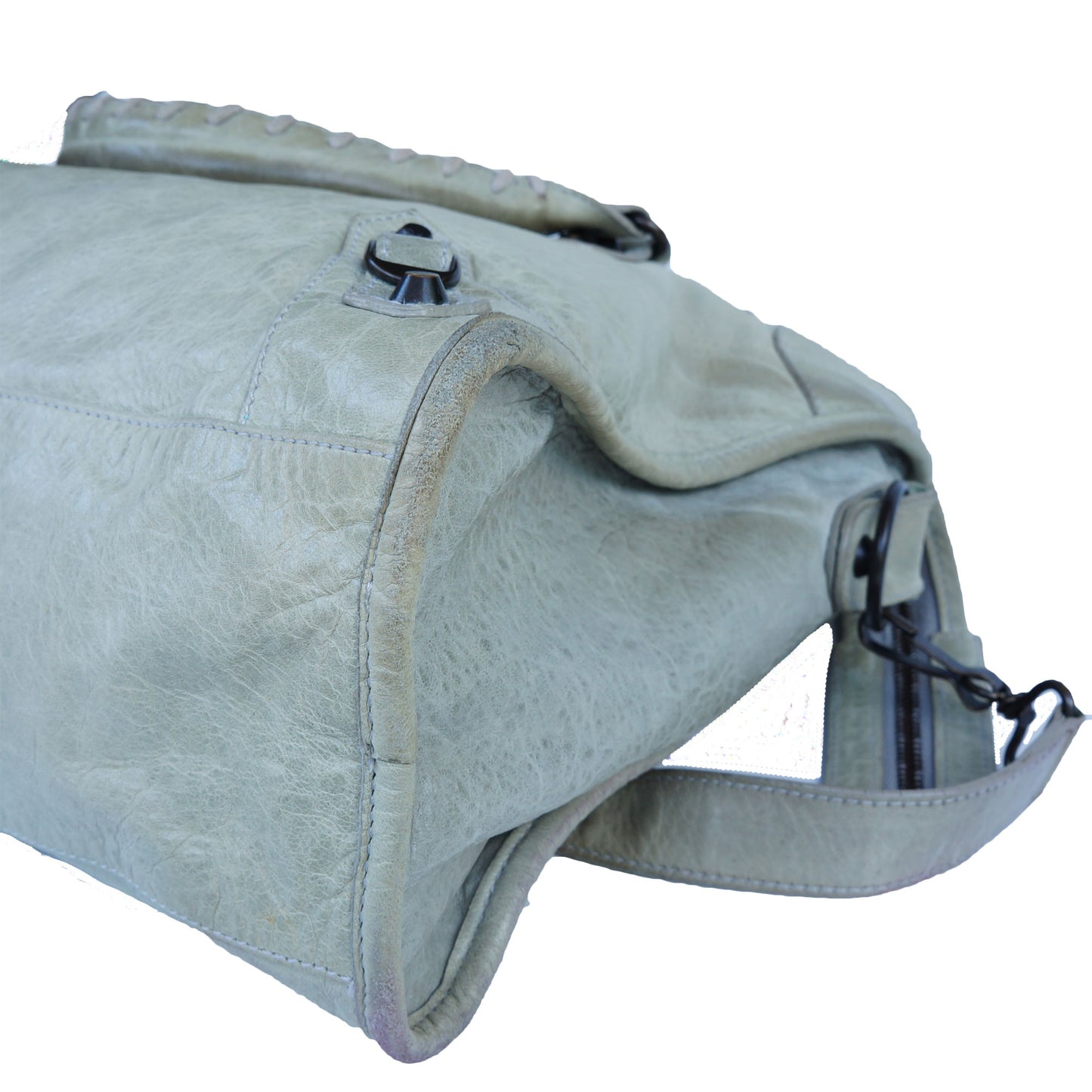 BALENCIAGA MOTOCROSS CLASSIC CITY BAG - leefluxury.com