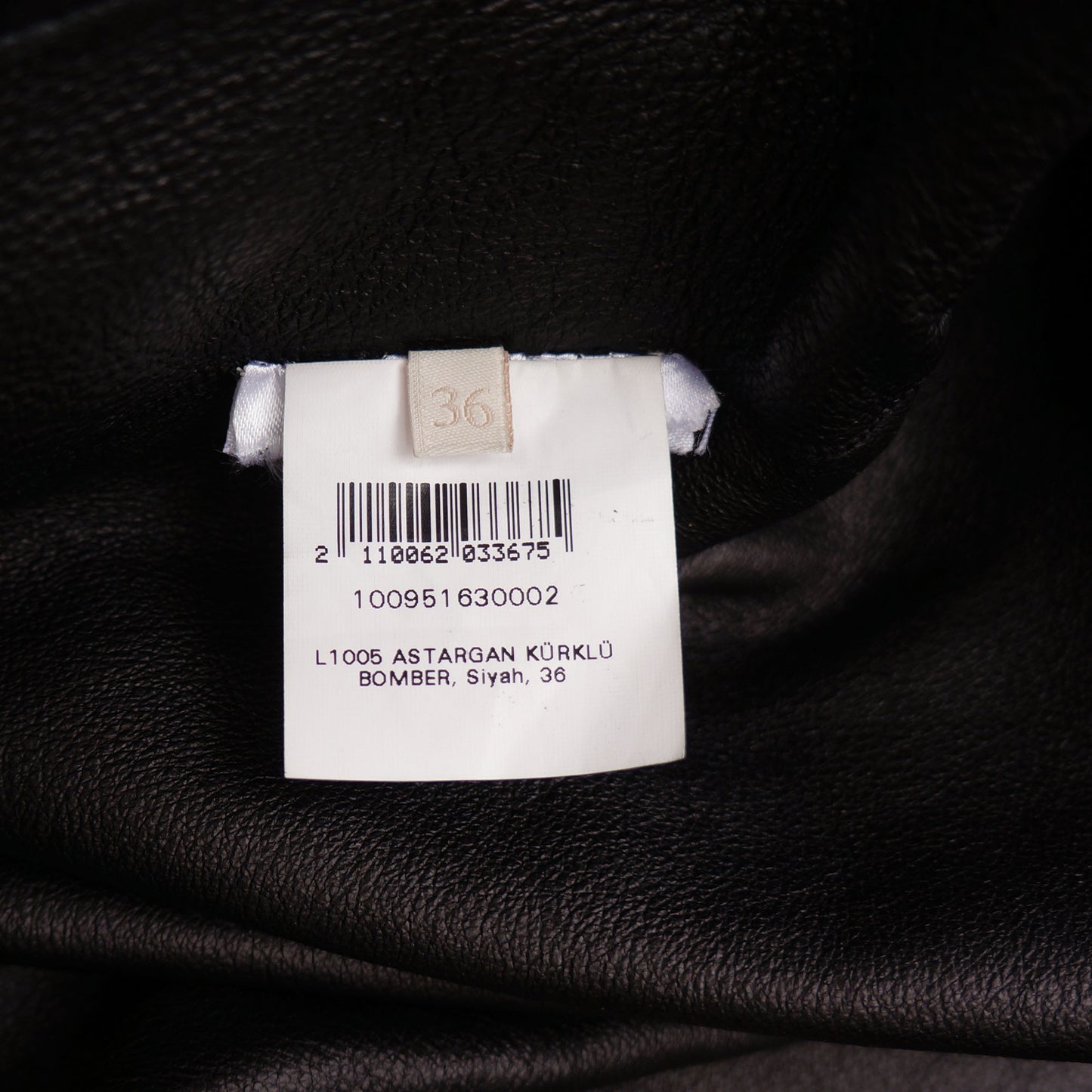 BEYMAN COLLECTION LEATHER SHEARLING SIYAH BOMBER JACKET - leefluxury.com