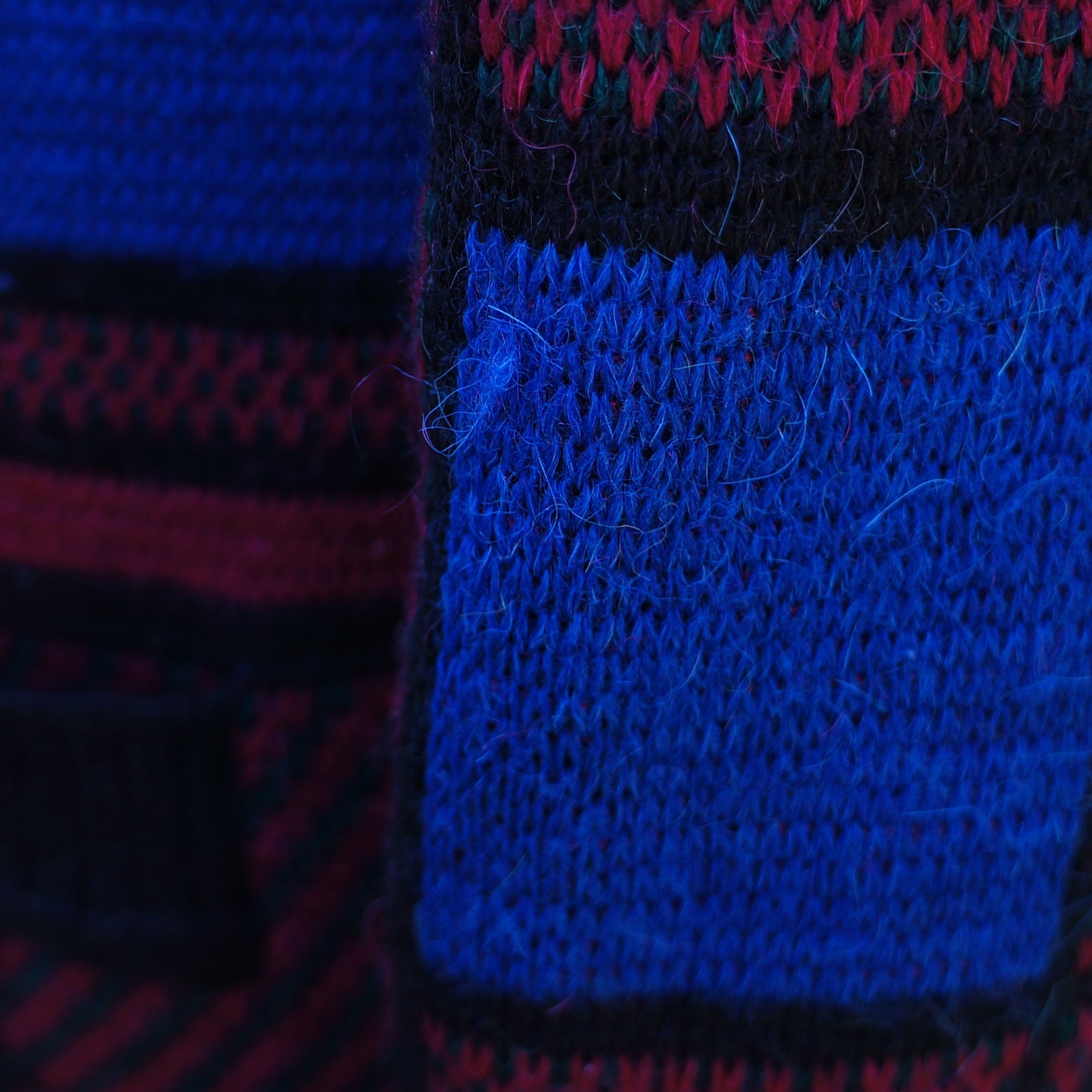 CÉLINE LONG KNIT SWEATER VINTAGE JACKET COAT - leefluxury.com