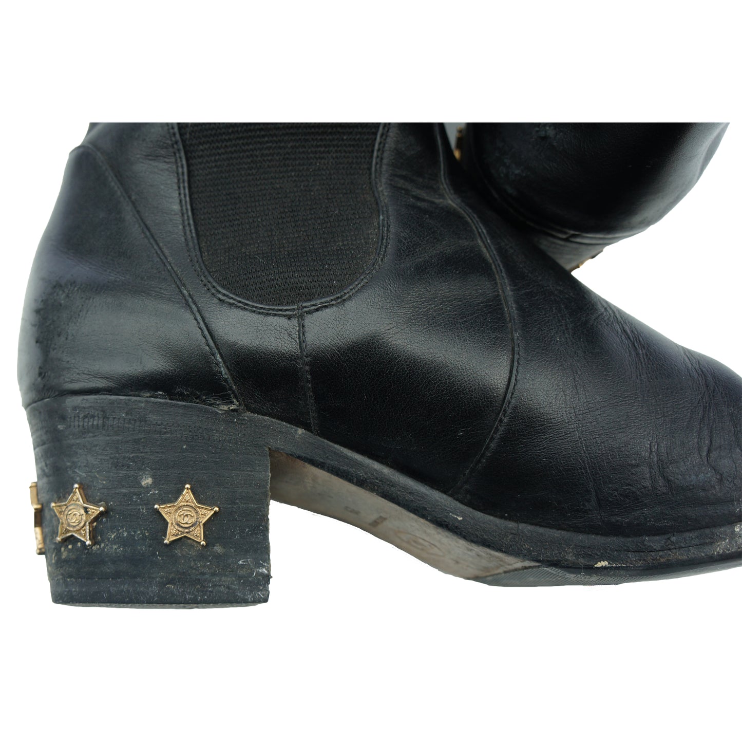 CHANEL PARIS-DALLAS CAP-TOE BOOTS - leefluxury.com