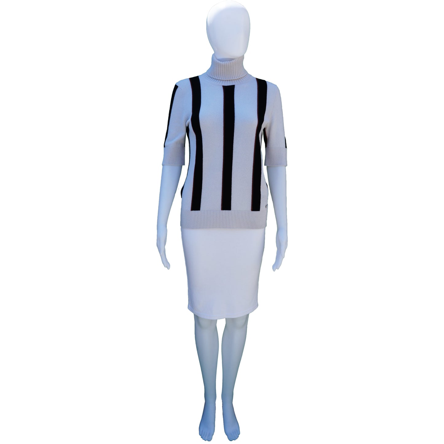 CHANEL 2016 CASHMERE TURTLENECK TOP - leefluxury.com