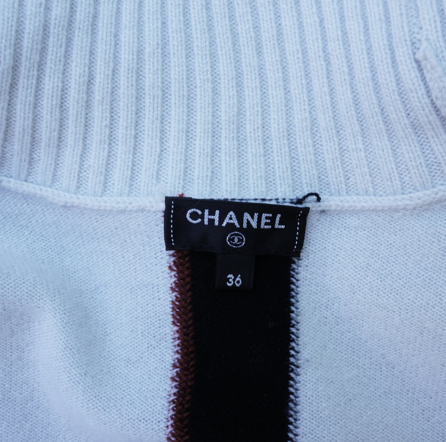 CHANEL 2016 CASHMERE TURTLENECK TOP - leefluxury.com
