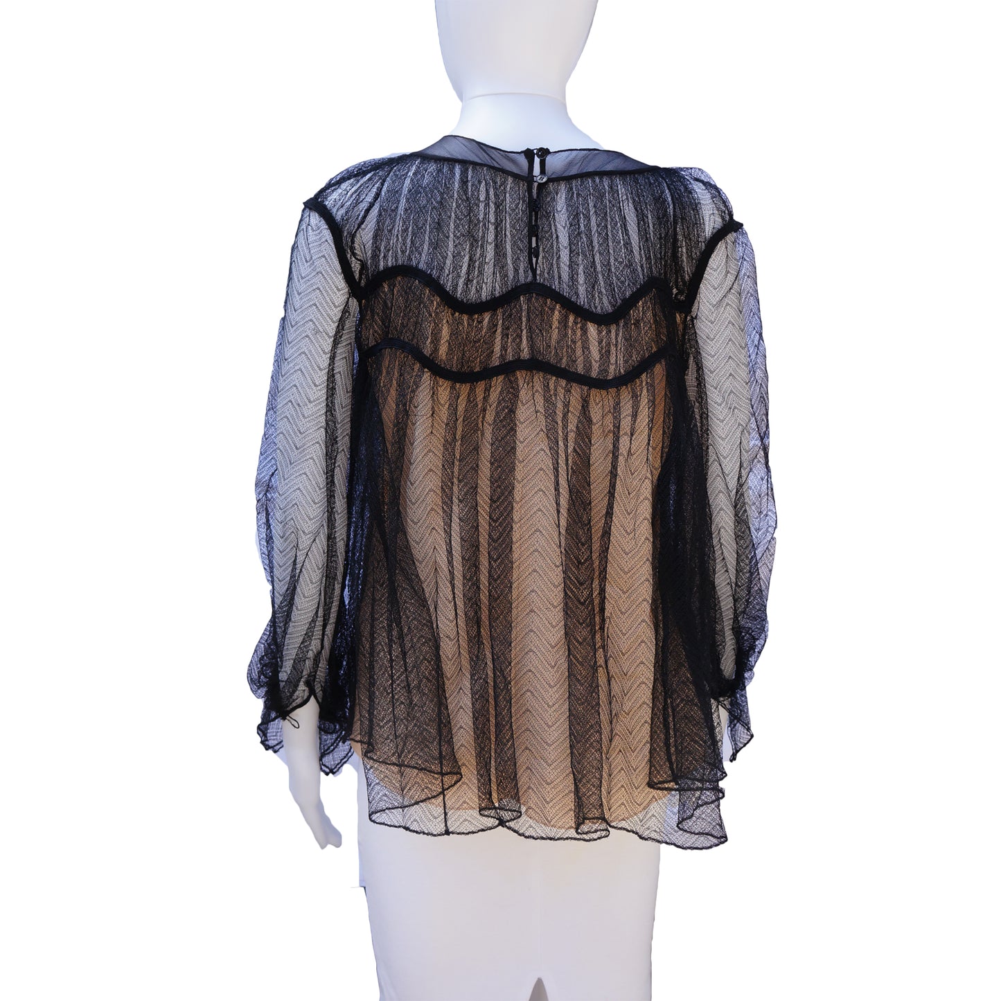 CHLOE LACE BABY DOLL TOP - leefluxury.com