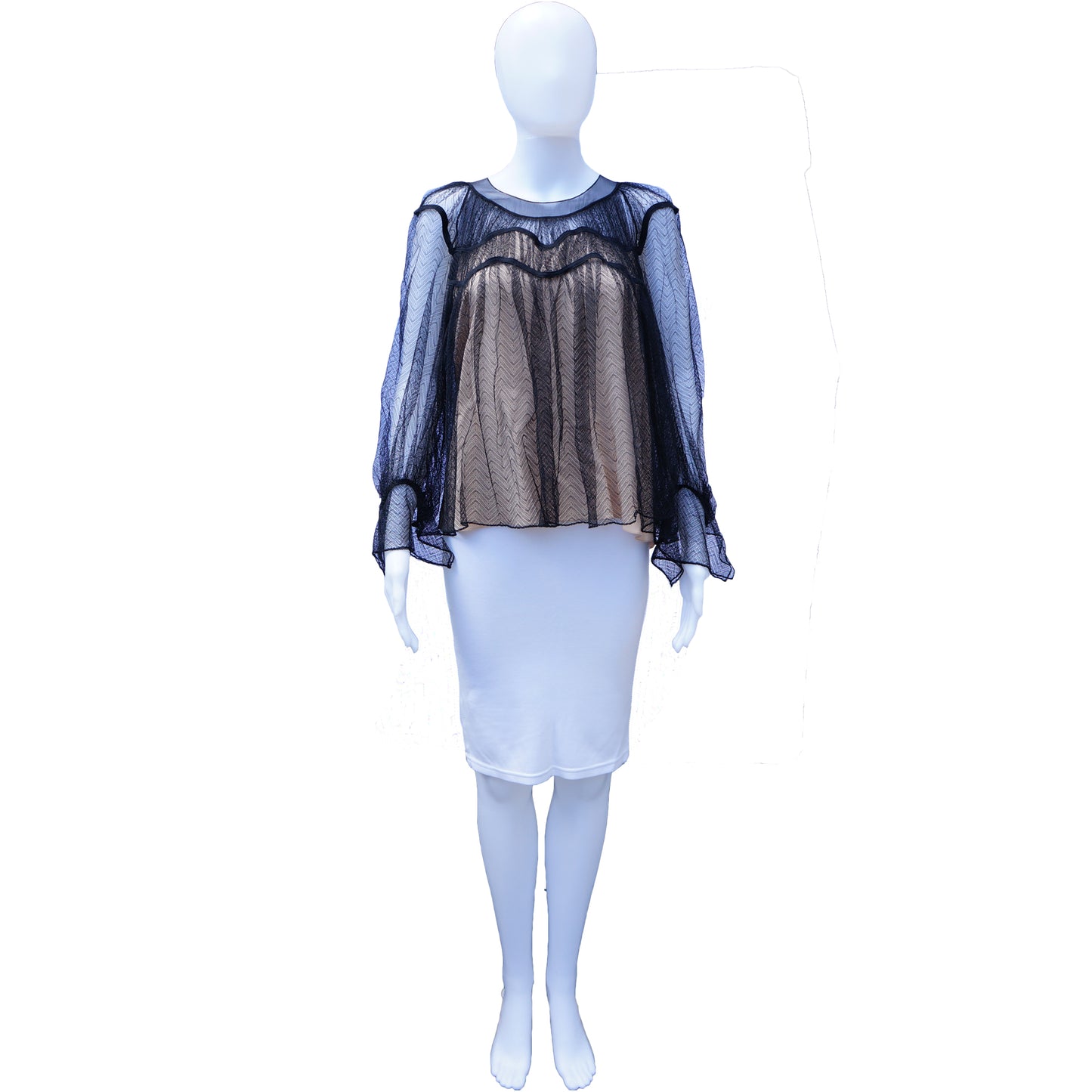 CHLOE LACE BABY DOLL TOP - leefluxury.com