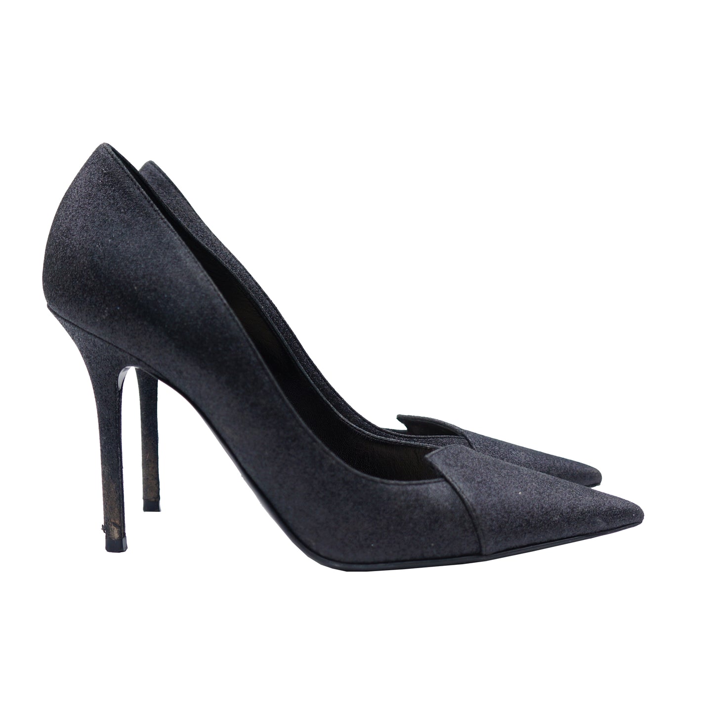 CHRISTIAN DIOR GLITTER PUMP HEELS SHOES - leefluxury.com