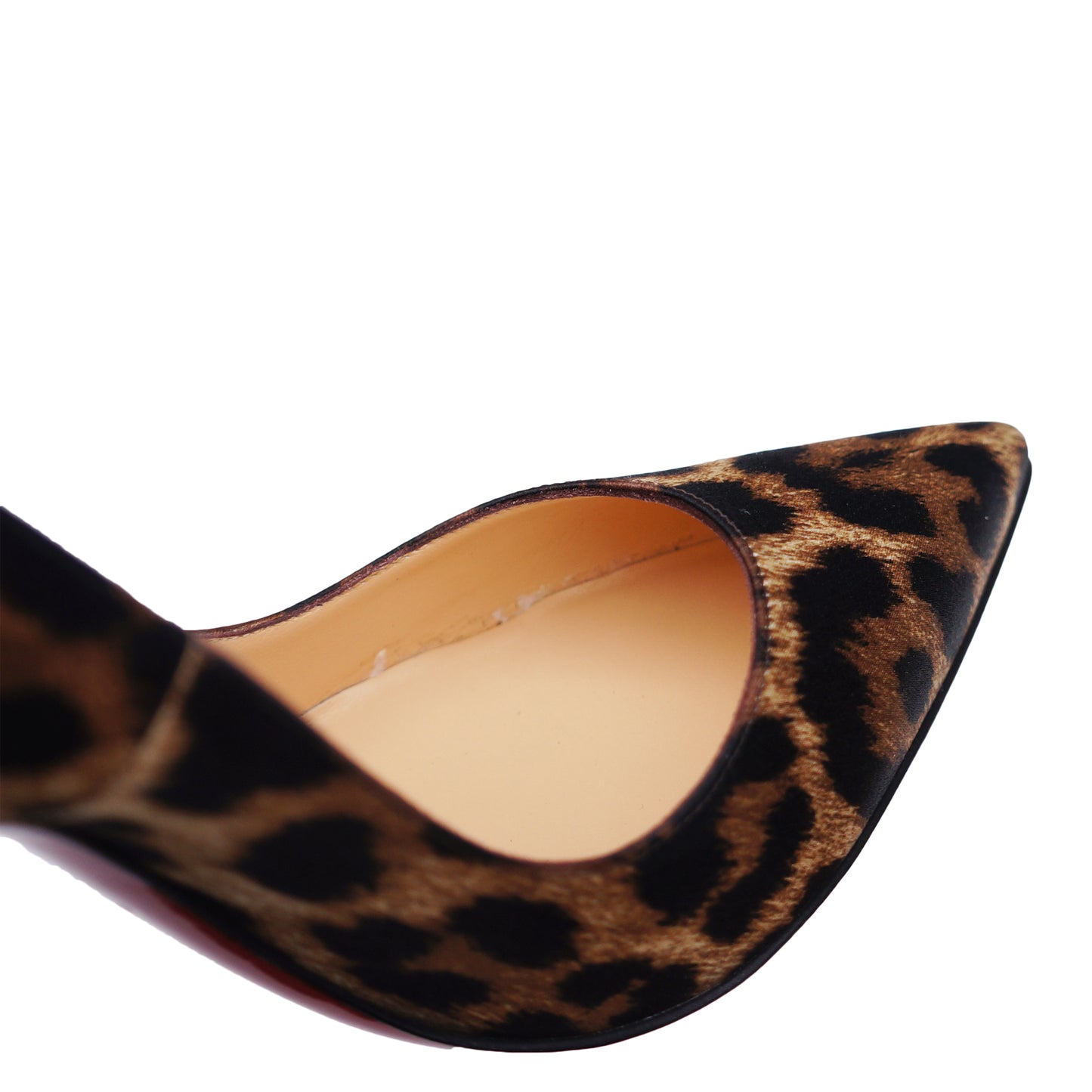 CHRISTIAN LOUBOUTIN SO KATE 120 CREPE SATIN PUMPS - leefluxury.com