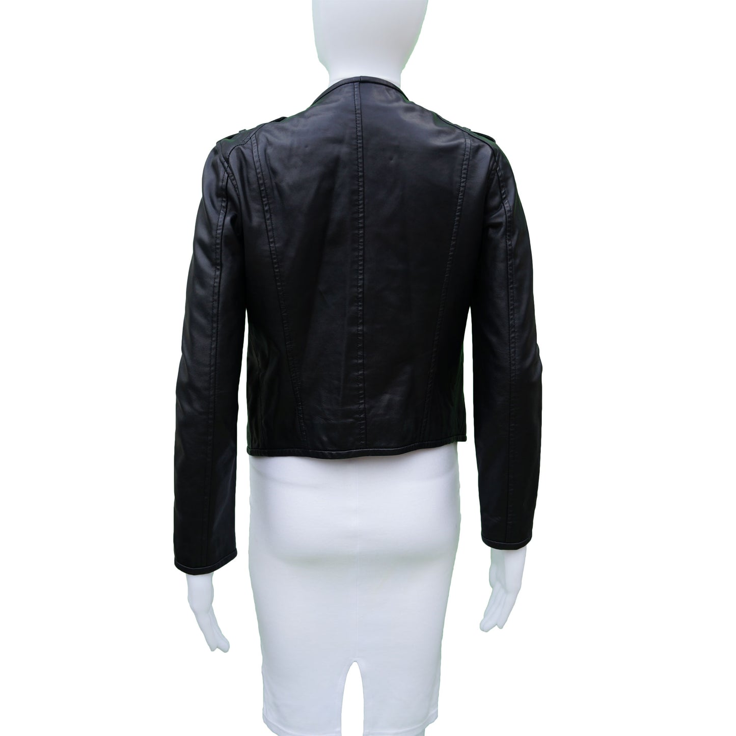 COP COPINE LEATHER BOMBER MOTO JACKET - leefluxury.com