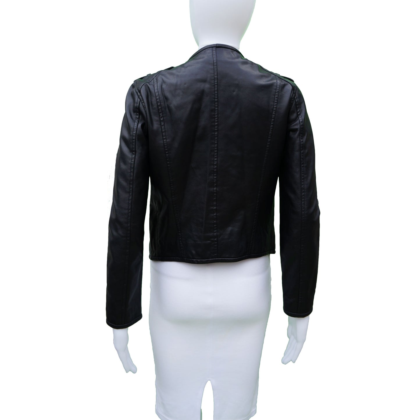 COP COPINE LEATHER BOMBER MOTO JACKET - leefluxury.com