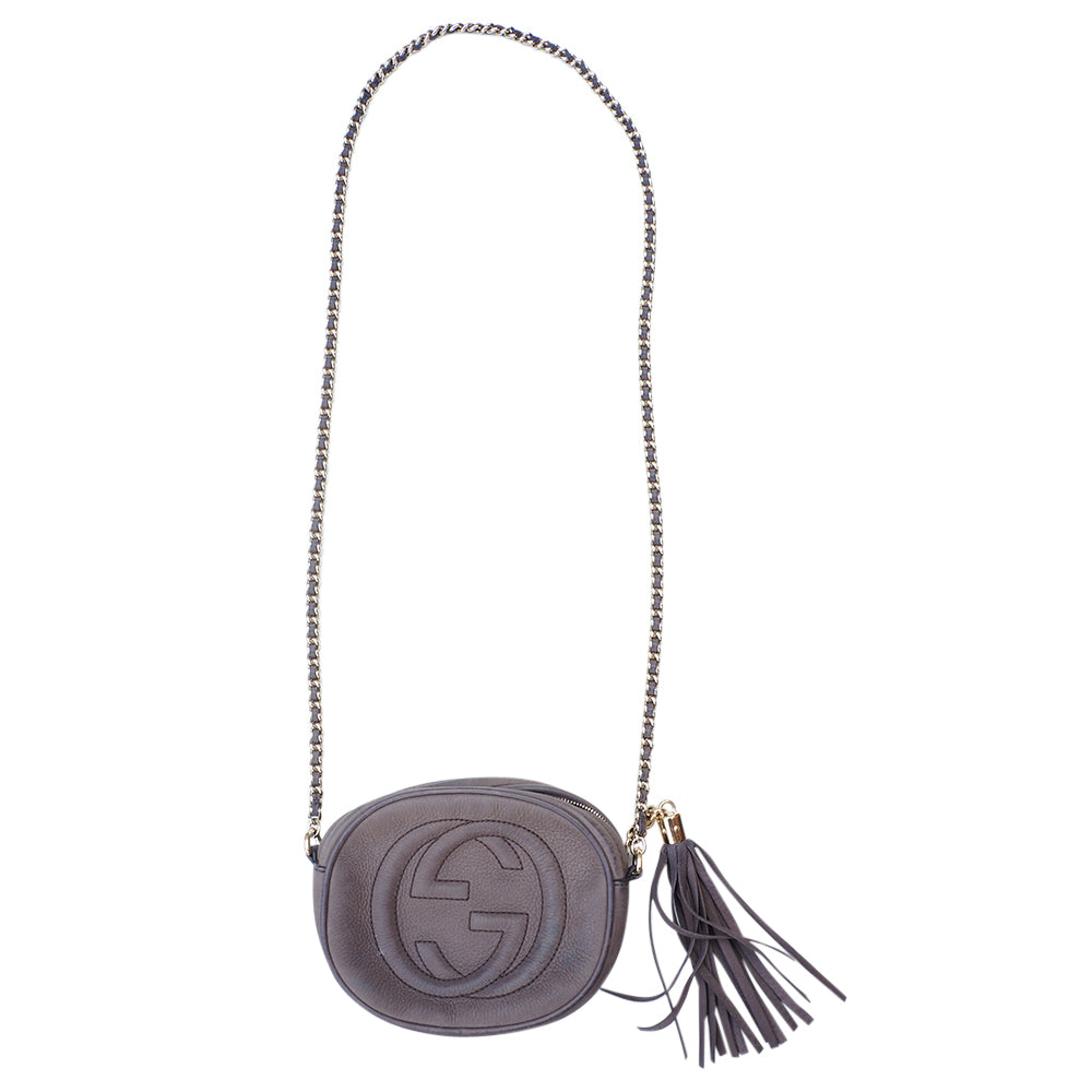 Gucci Soho Disco Mini Chain Crossbody Bag