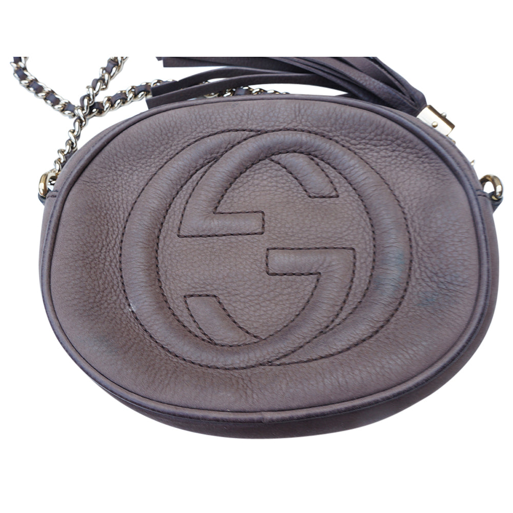 Gucci Soho Disco Mini Chain Crossbody Bag