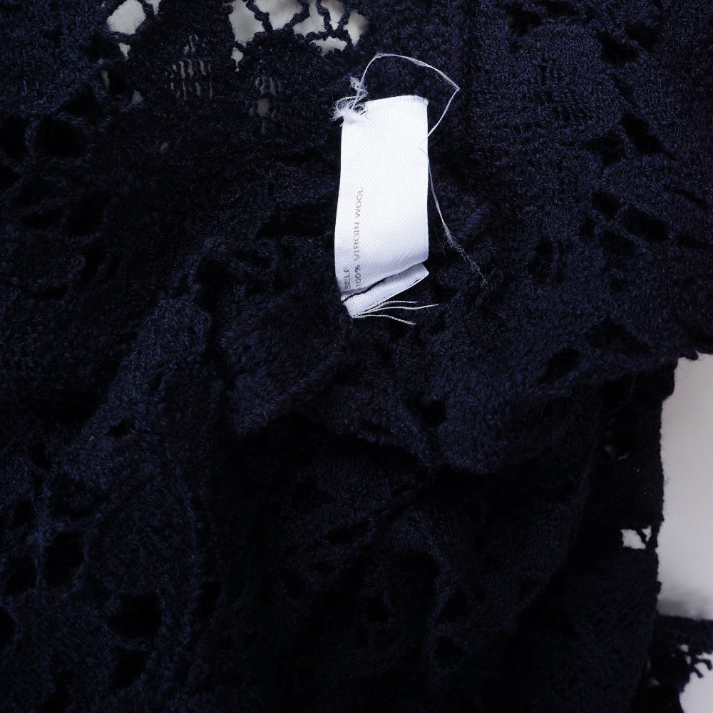 Caroline Herrera Wool Open Knit Top