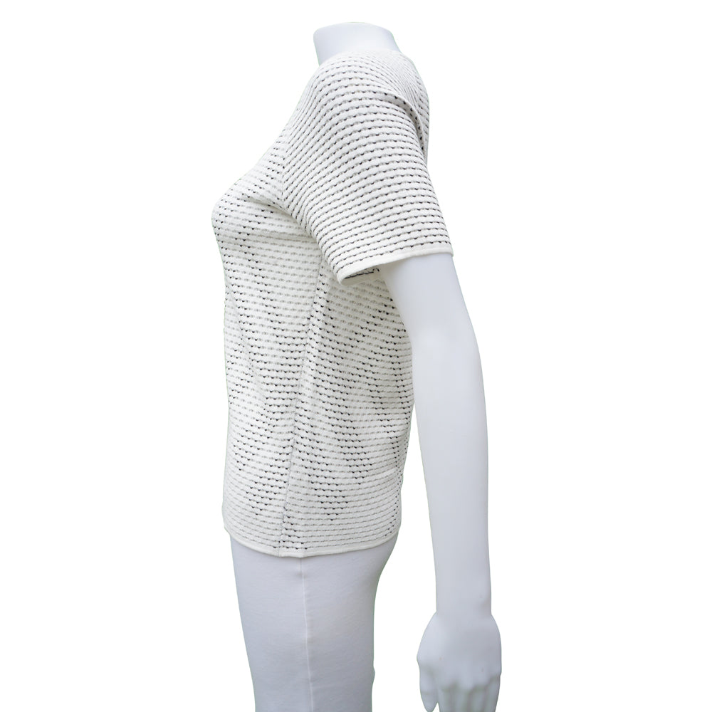 Emporio Armani Knit Short Sleeve Top