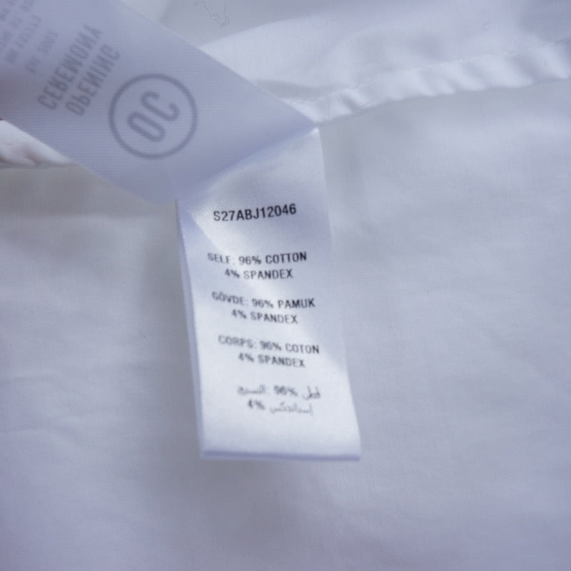 Opening Ceremony White Cotton Top