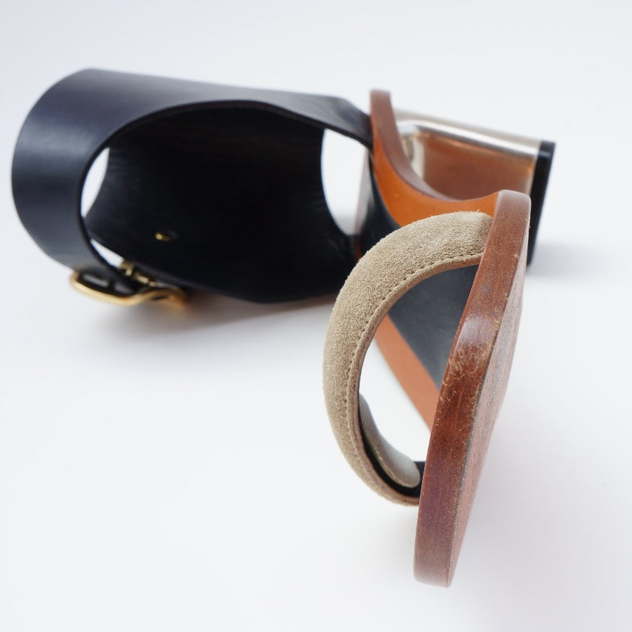 CELINE BAM BAM Leather Sandals