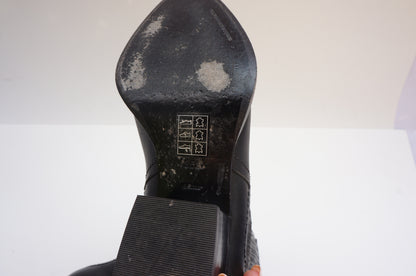ALEXANDER WANG Anouck Black Leather Boots