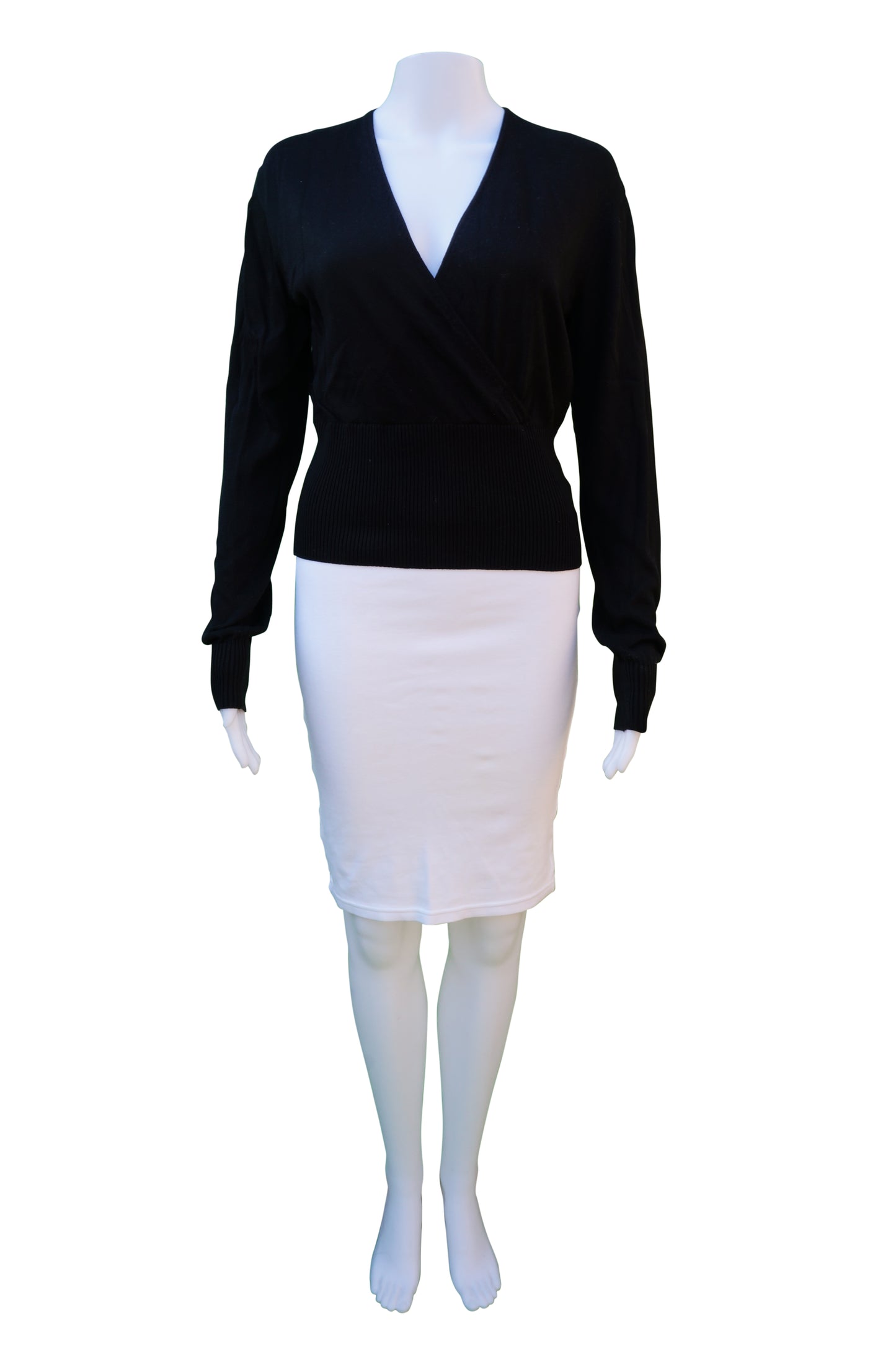 Dolce & Gabbana Knit Vneck Wrap Top