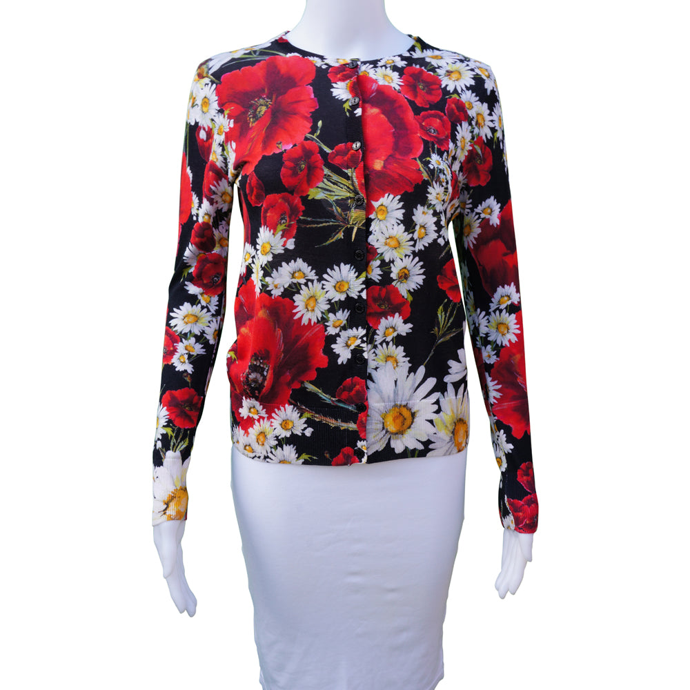 Dolce & Gabbana Floral Cardigan