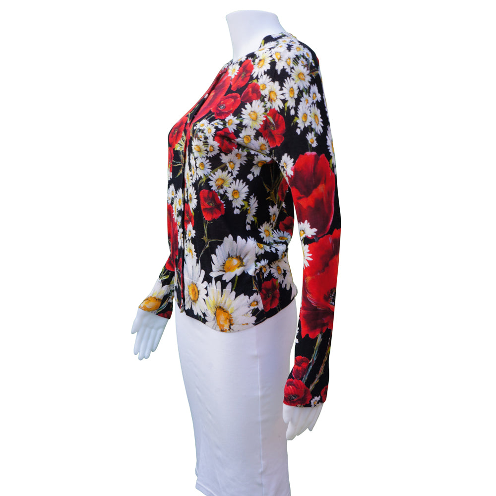 Dolce & Gabbana Floral Cardigan