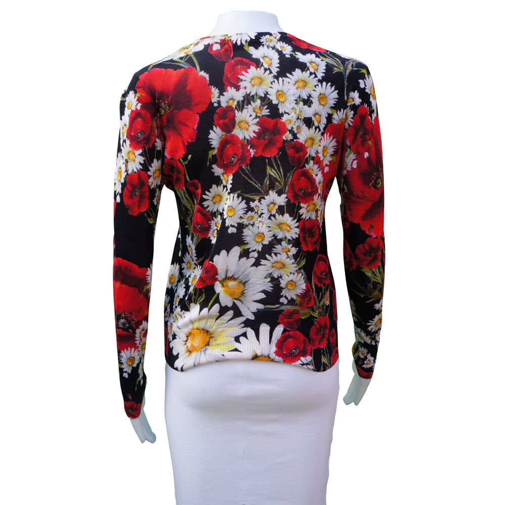 Dolce & Gabbana Floral Cardigan