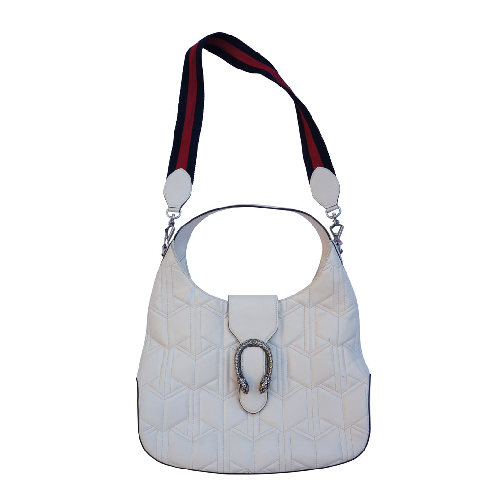 GUCCI Dionysus Leather Hobo Bag