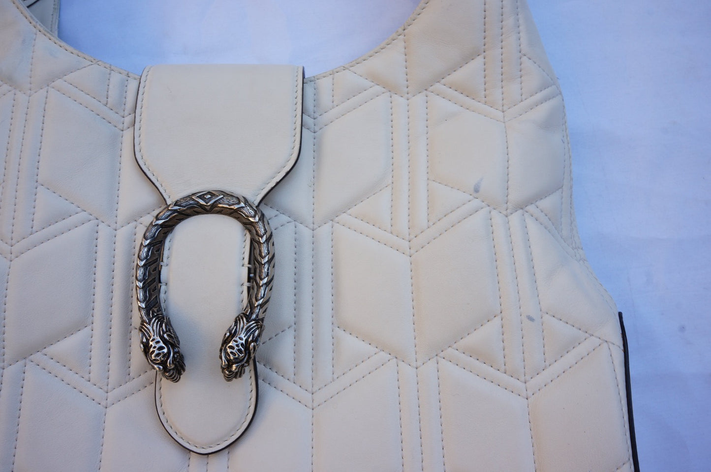 GUCCI Dionysus Leather Hobo Bag